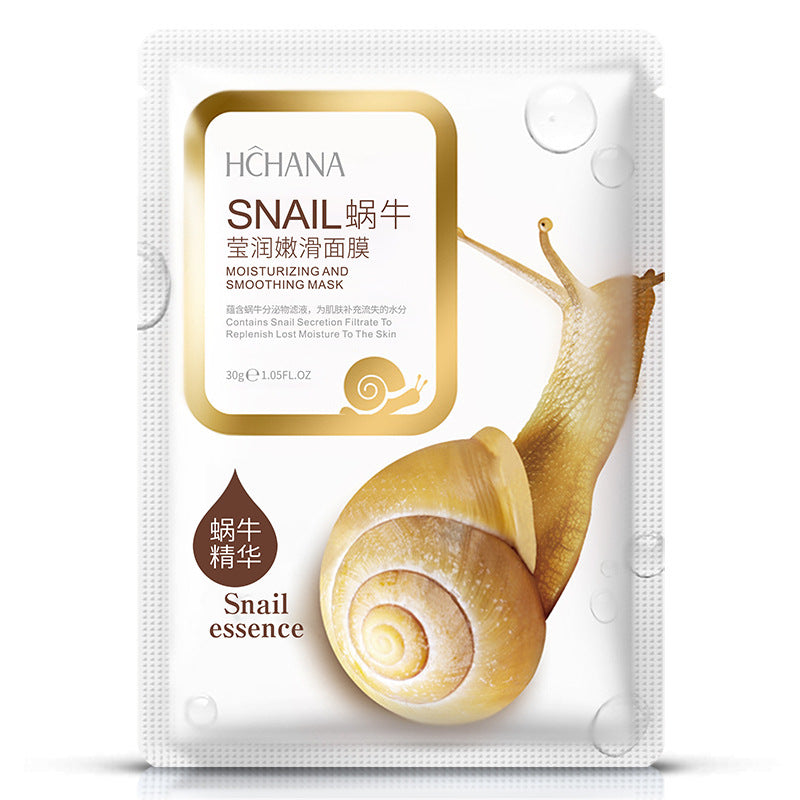 Masque anti-âge hydratant à base d'escargot