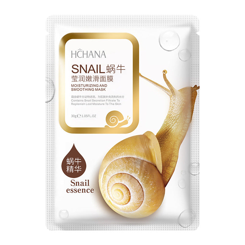 Masque anti-âge hydratant à base d'escargot