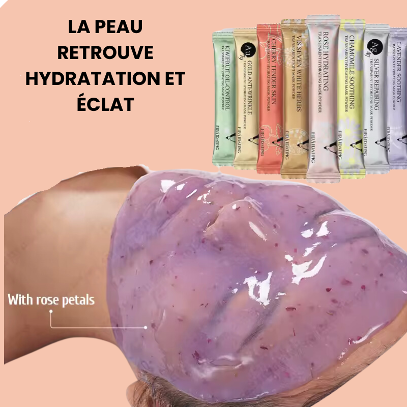 Masque Kbeauty poudre hydratant vendu par 2