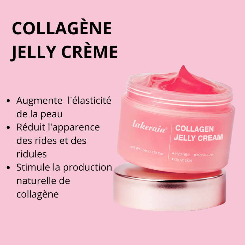 Crème-Gel au Collagène et Niacinamide : Soin Hydratant Intense à Texture Gelée