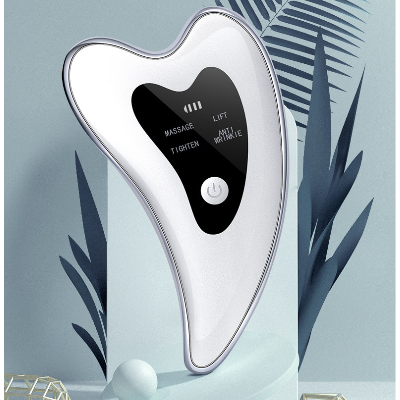 Gua Sha Électrique : Masseur liftant Chauffant visage