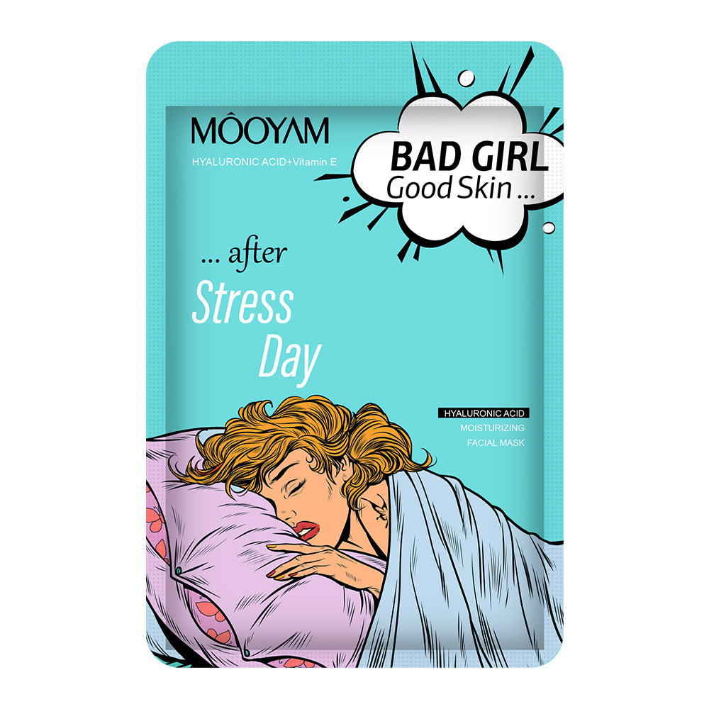 Masque Hydratant Acide Hyaluronique Masque Charbon Bambou Ginseng Rouge Miel BAD GIRL Series