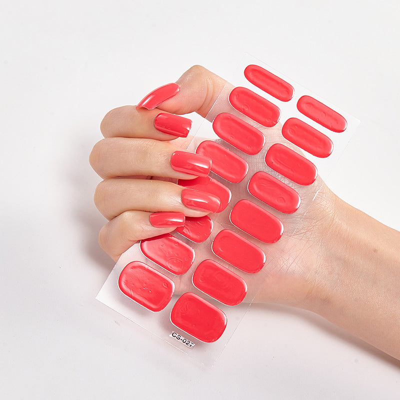 Stickers Nail Art Élégants Collection Colors