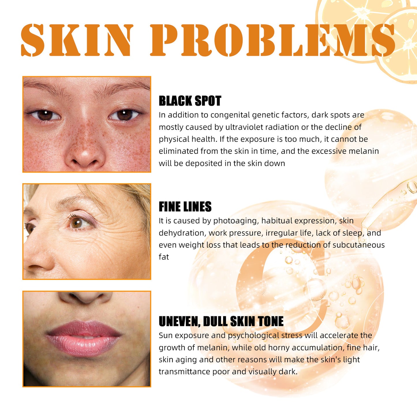 Sérum Visage Anti-Rides à la Vitamine C : Hydratant Anti-Âge Illuminateur et Raffermissant pour une Peau Revitalisée