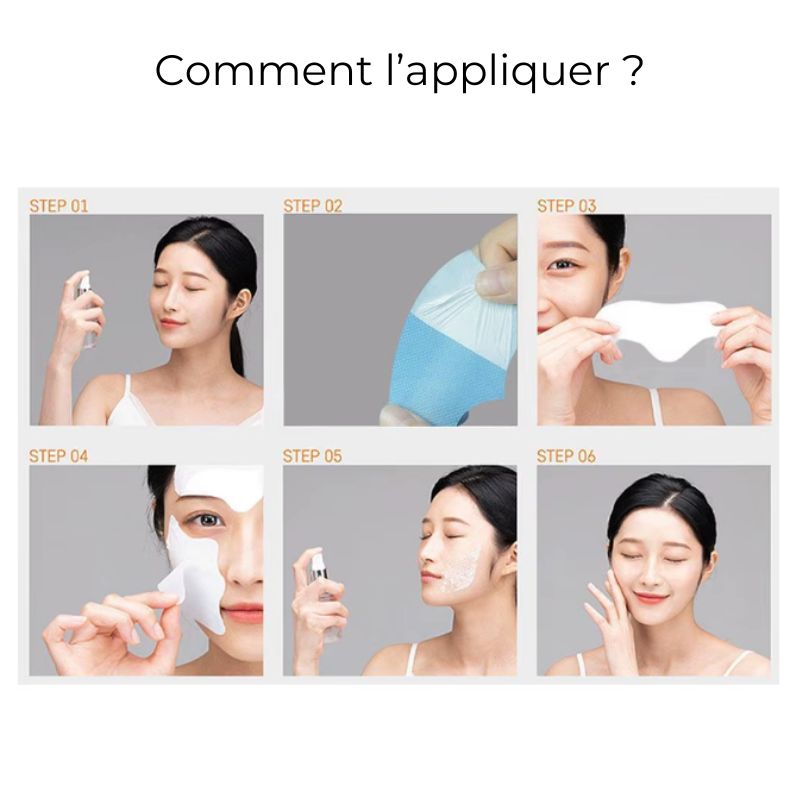 Masque Lifting Collagène soluble :  Peau Repulpée et Tonifiée