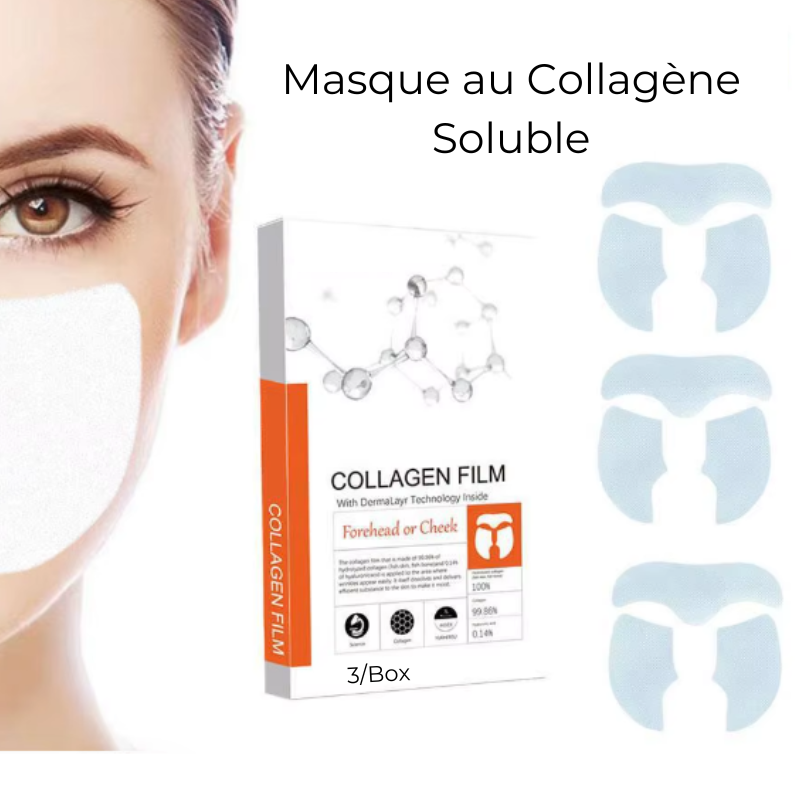 Masque Lifting Collagène soluble :  Peau Repulpée et Tonifiée